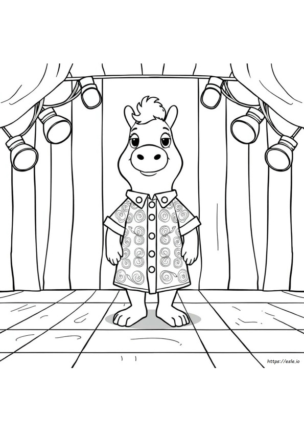 Rolnarldo Shirt Coloring Page