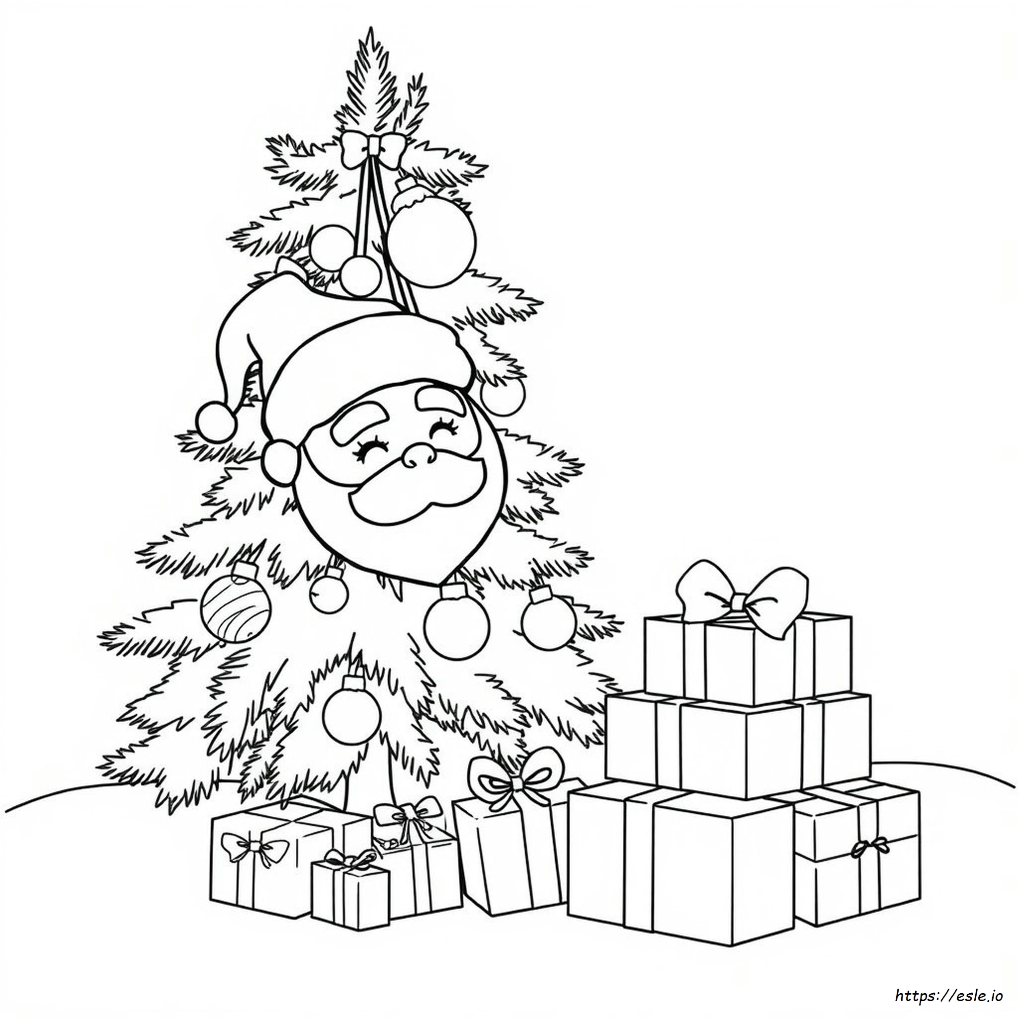 Christmas Mask Coloring