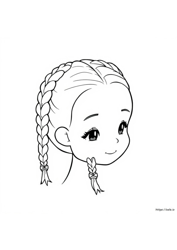Coloring Hair Picture