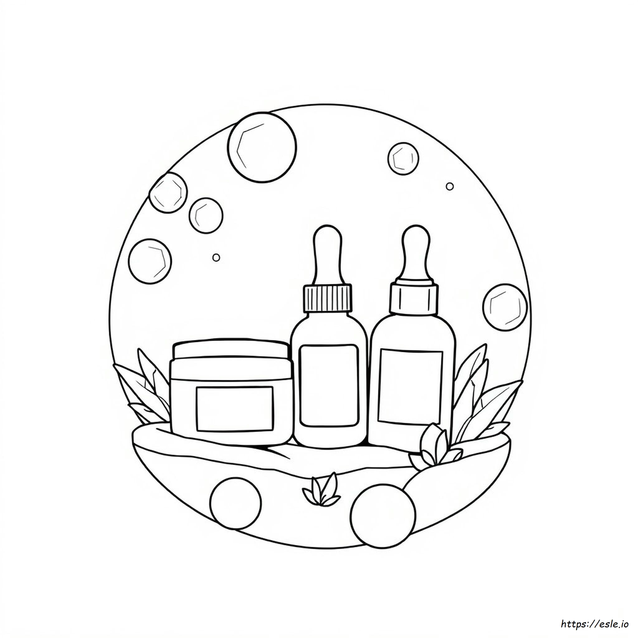 Level Up Bubble Skincare Desenhos Para Colorir