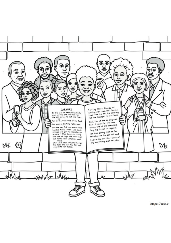 Free Coloring Pages For Black History Month