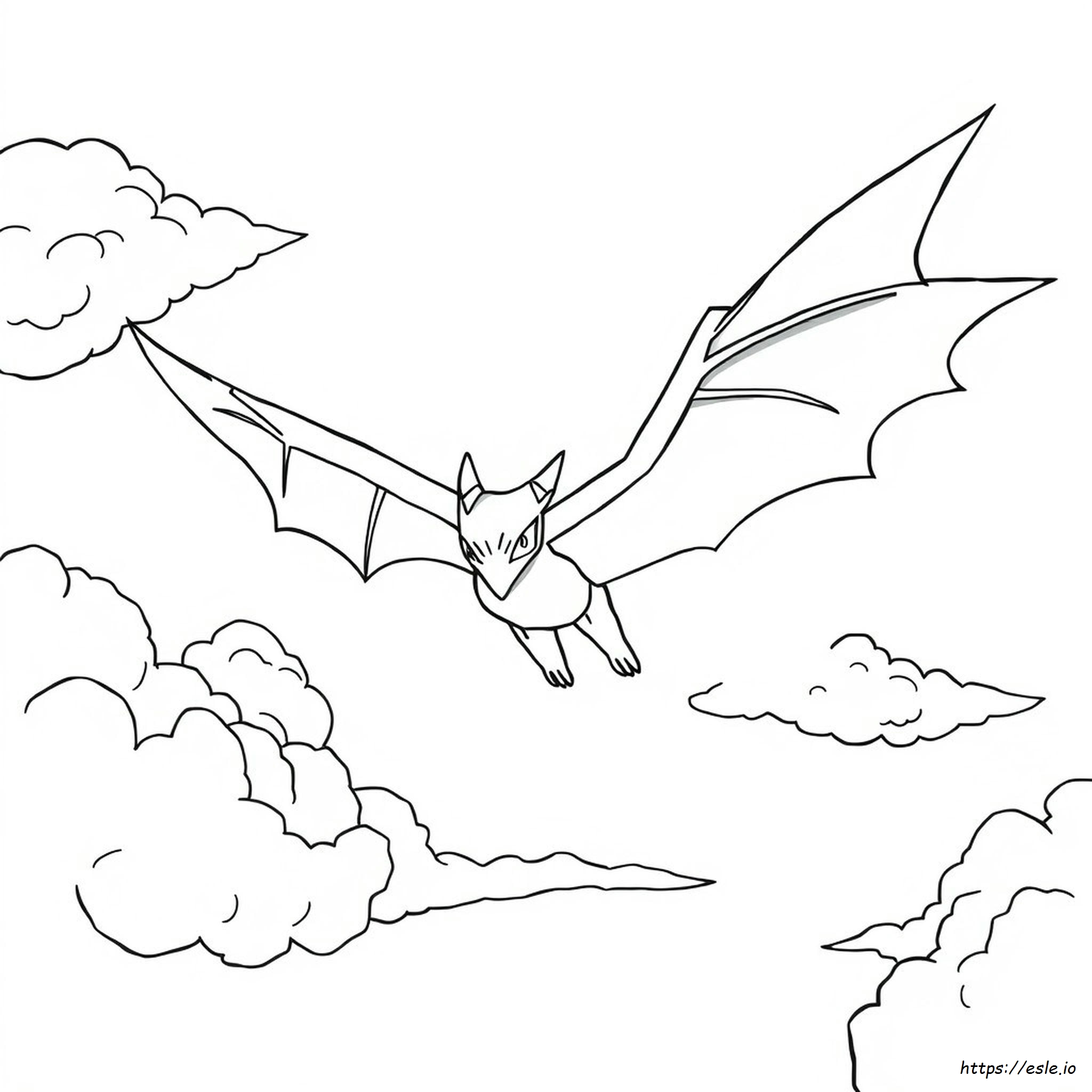 Noivern Coloring Pages
