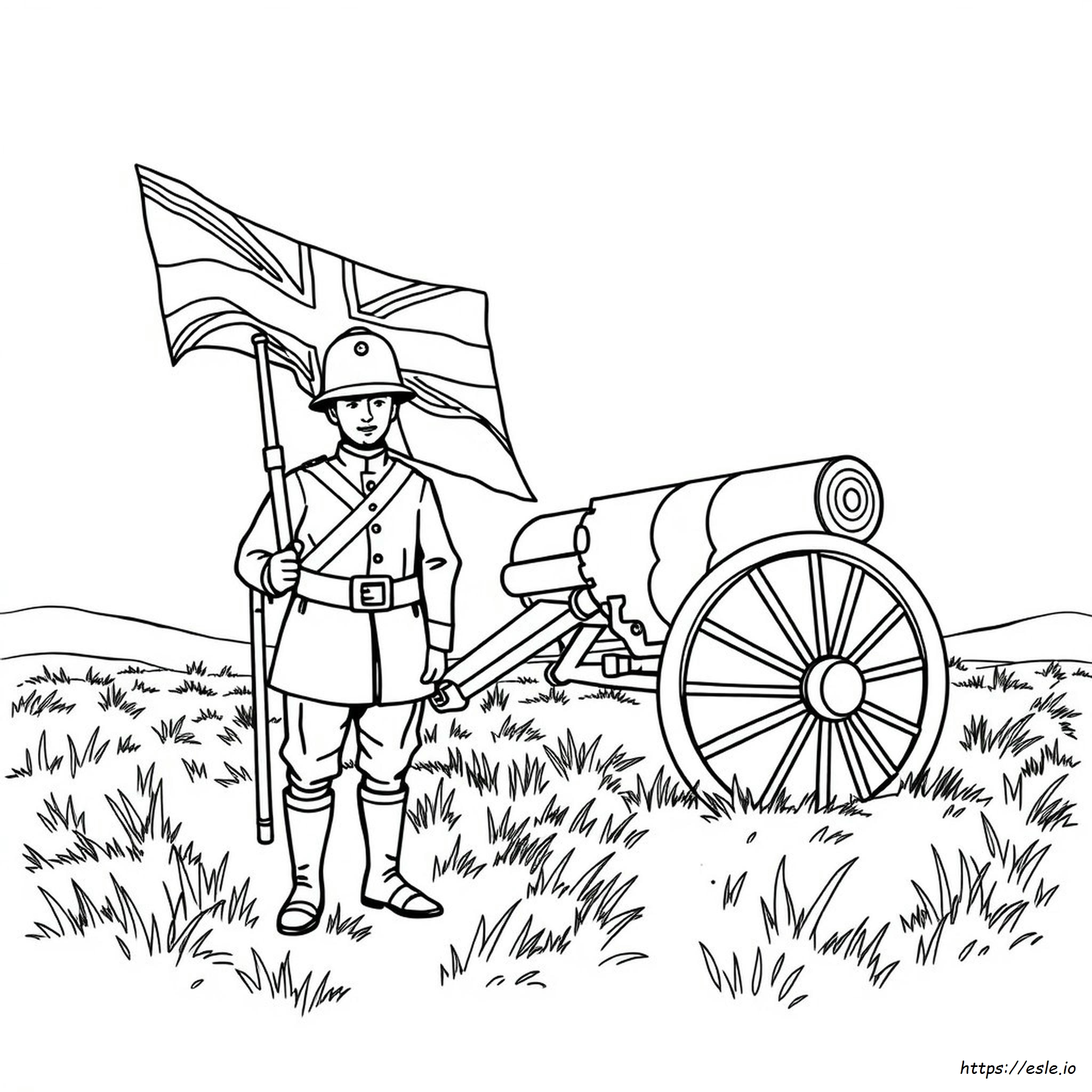 British Soldier Coloring Pages