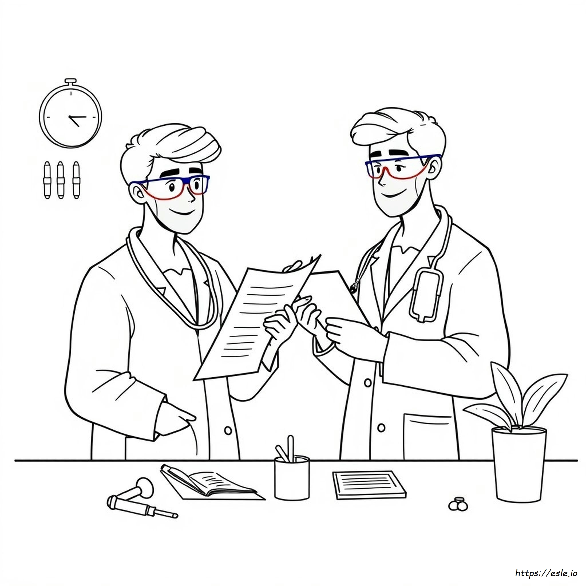 Coloriages Outils De Docteur