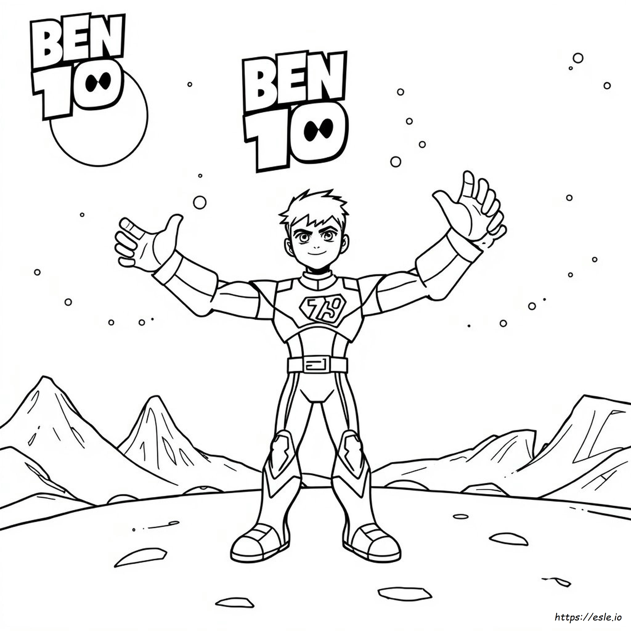 Ben 10 Quatro Braços Para Colorir