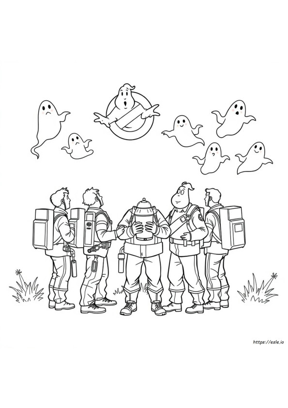 Ghostbusters Afterlife Coloring Pages