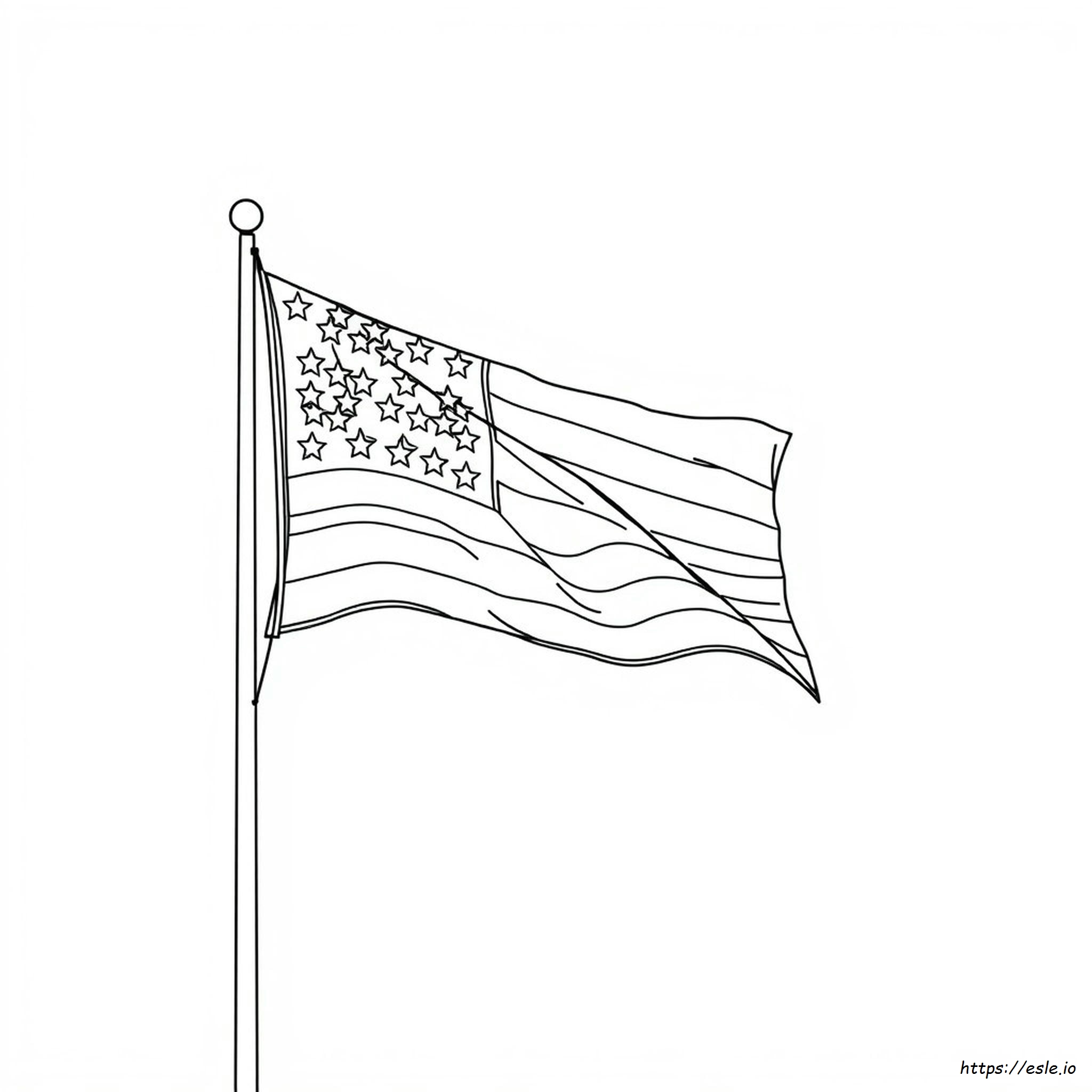 National Flag Colouring Images