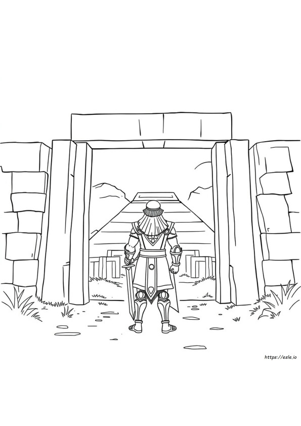 Gilgamesh Da Colorare
