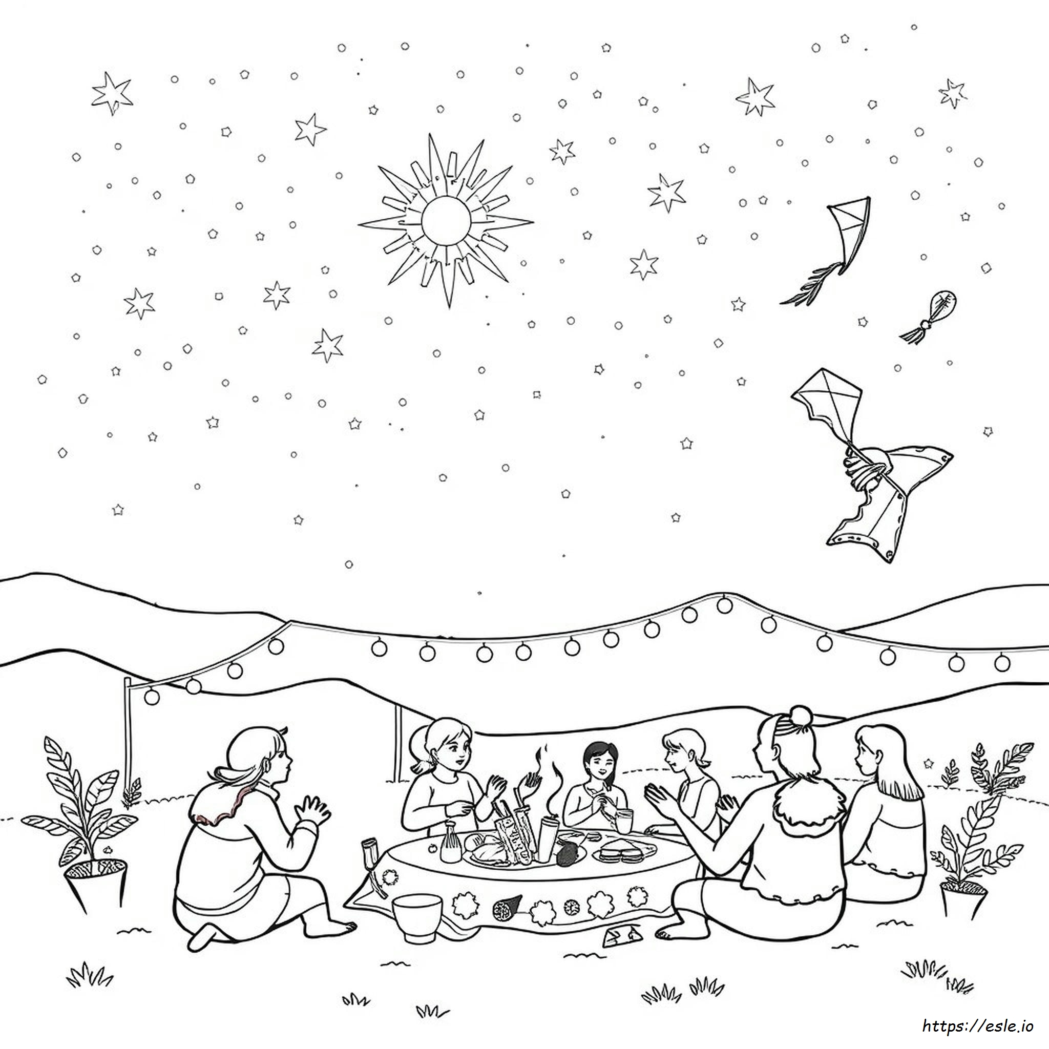 Matariki Boyama Sayfaları