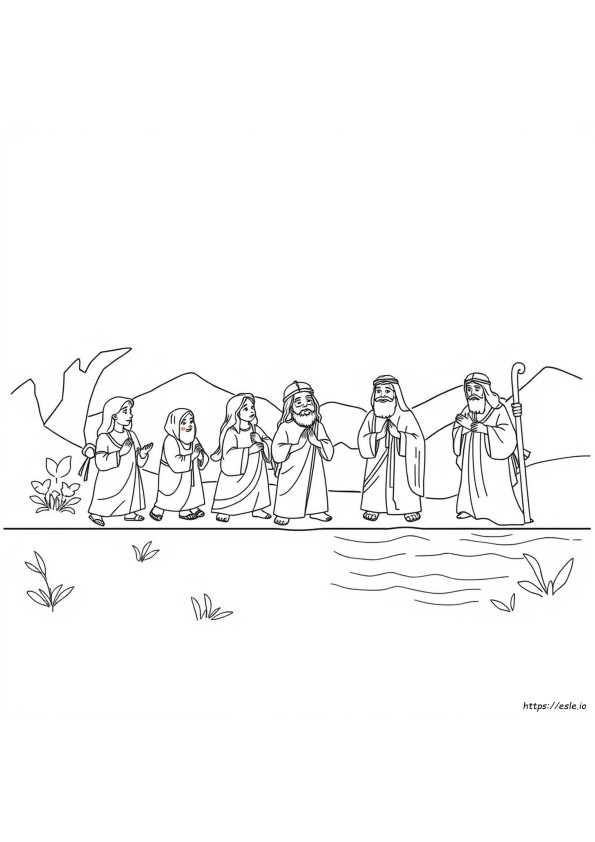 Bible Timeline Coloring Pages