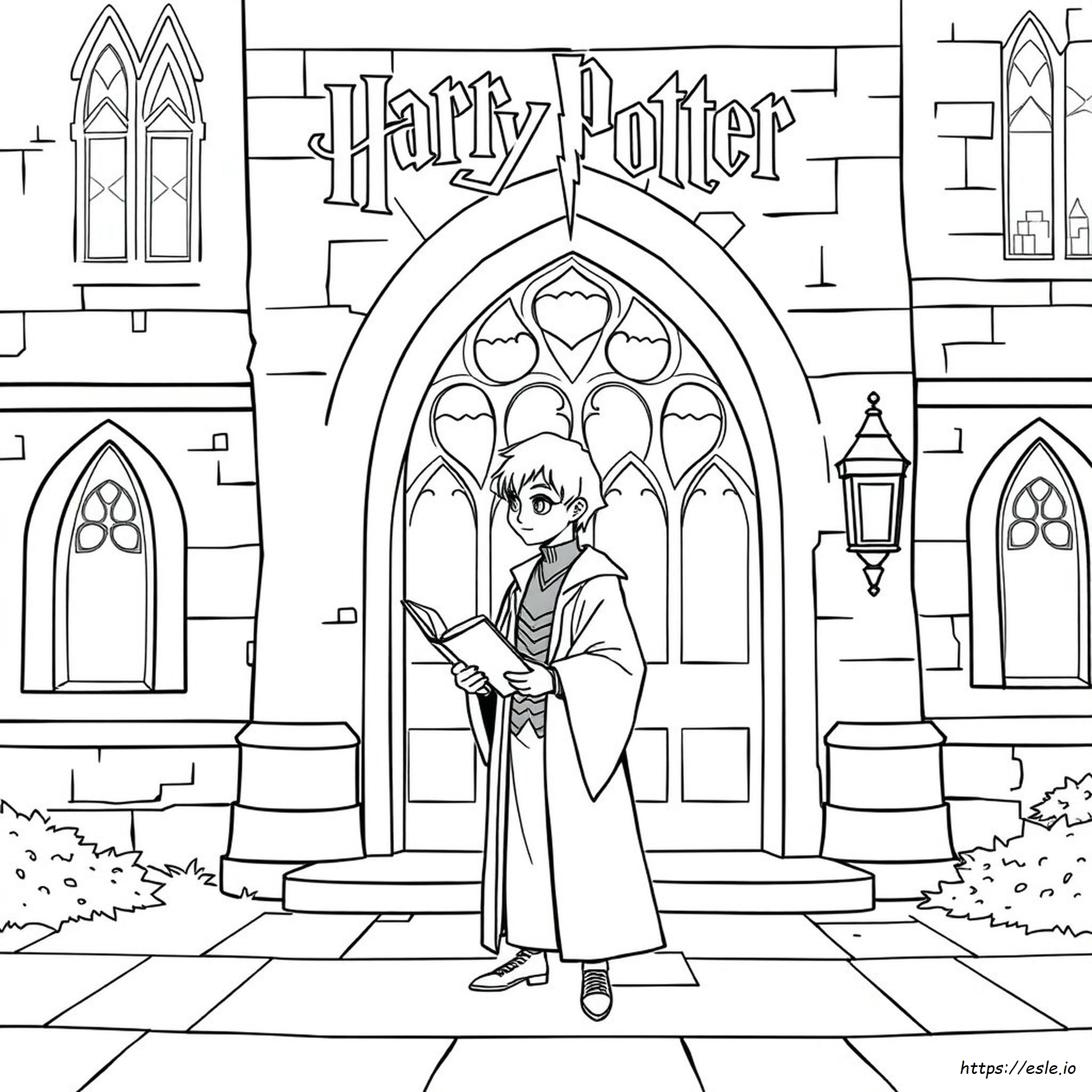 Harry Potter Para Colorir: Draco Malfoy