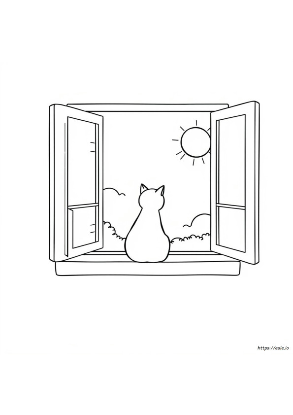 Cat Coloring Sheets Free