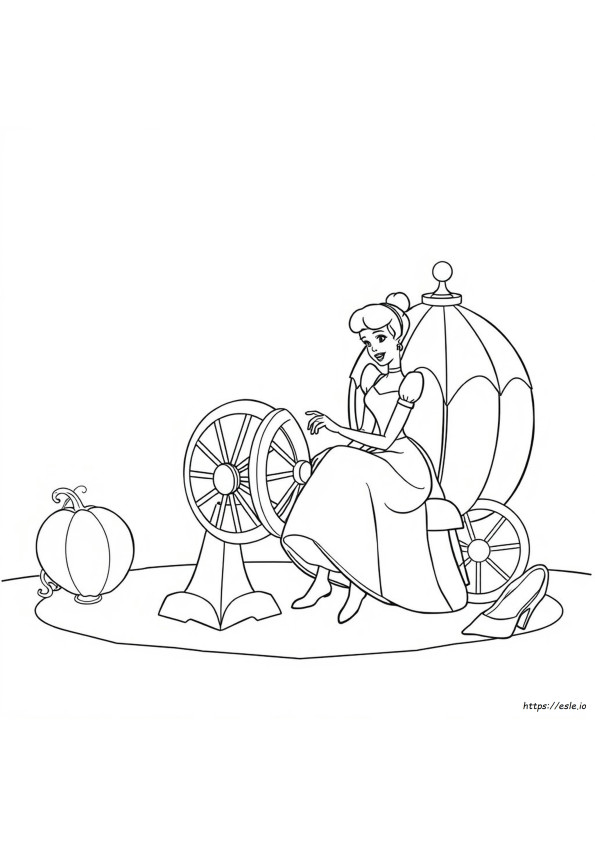 Disney Cinderella Malbuch