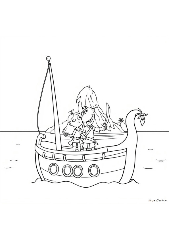 Izzy Jake And The Neverland Pirates Coloring Pages