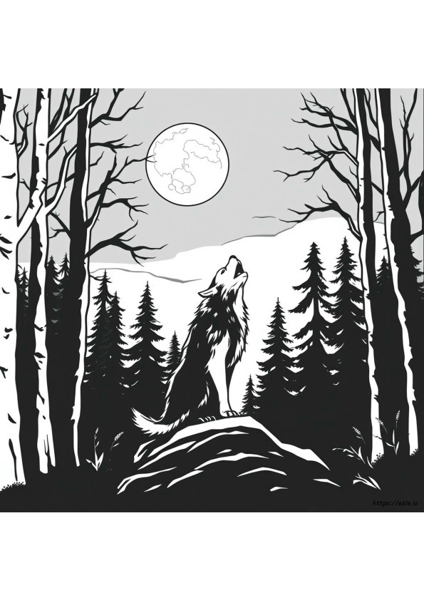 Werwolf Ausmalbilder Zum Ausdrucken