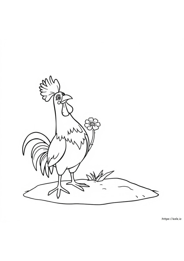 Hei Hei Moana Ausmalbilder