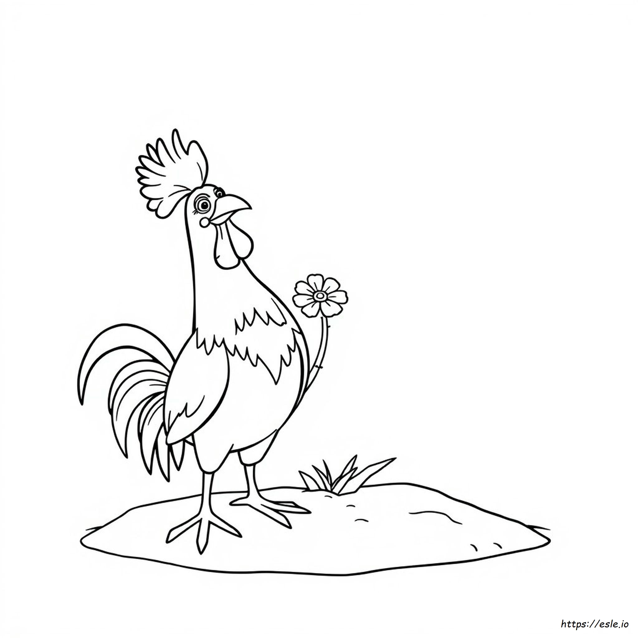 Hei Hei Moana Ausmalbilder