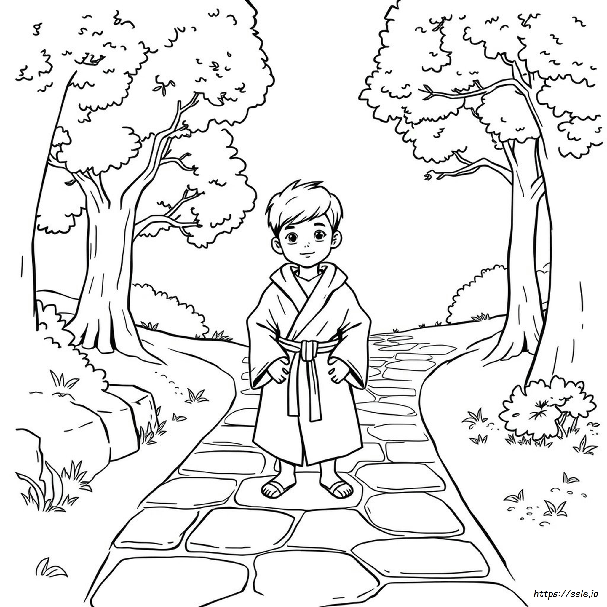Coloriage Robe