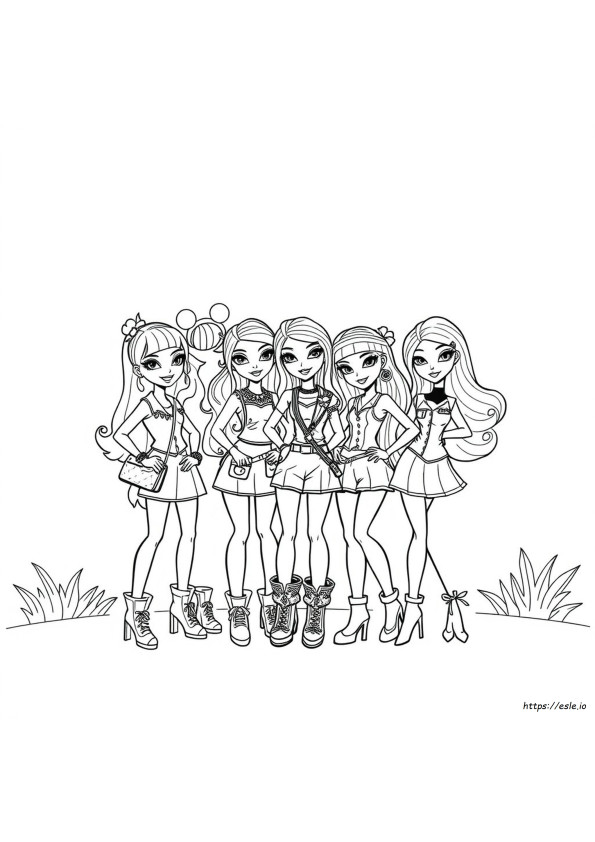 Bratz Da Colorare E Stampare Gratis