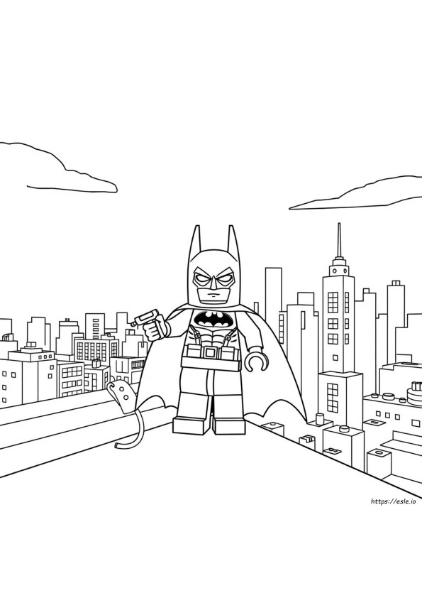 Lego Batman Ausmalbild