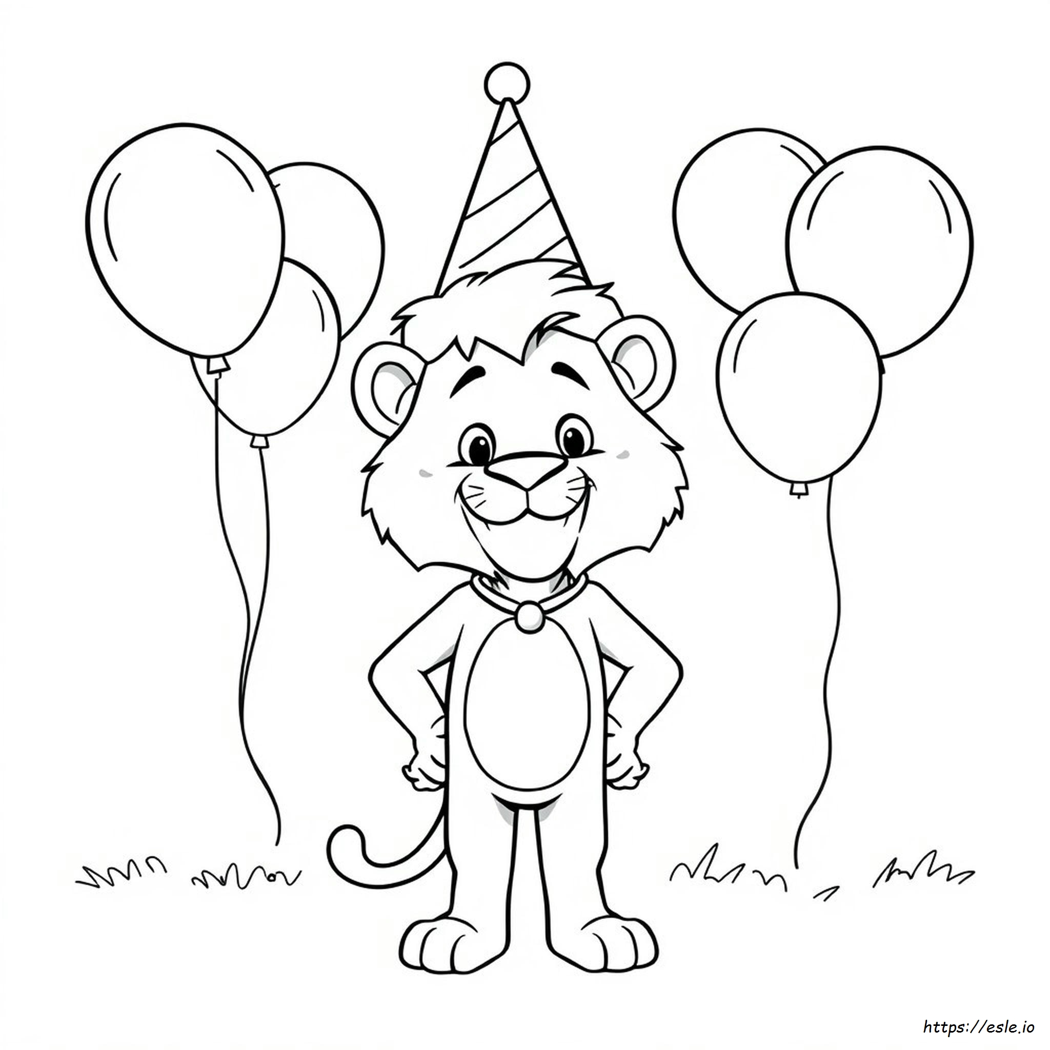 Coloriage Léon