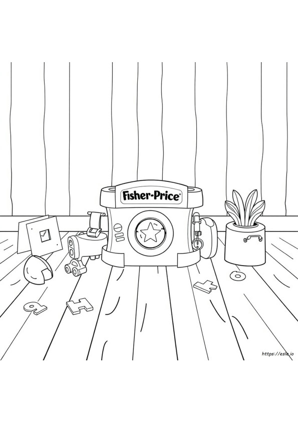 Fisher Price Ausmalbilder
