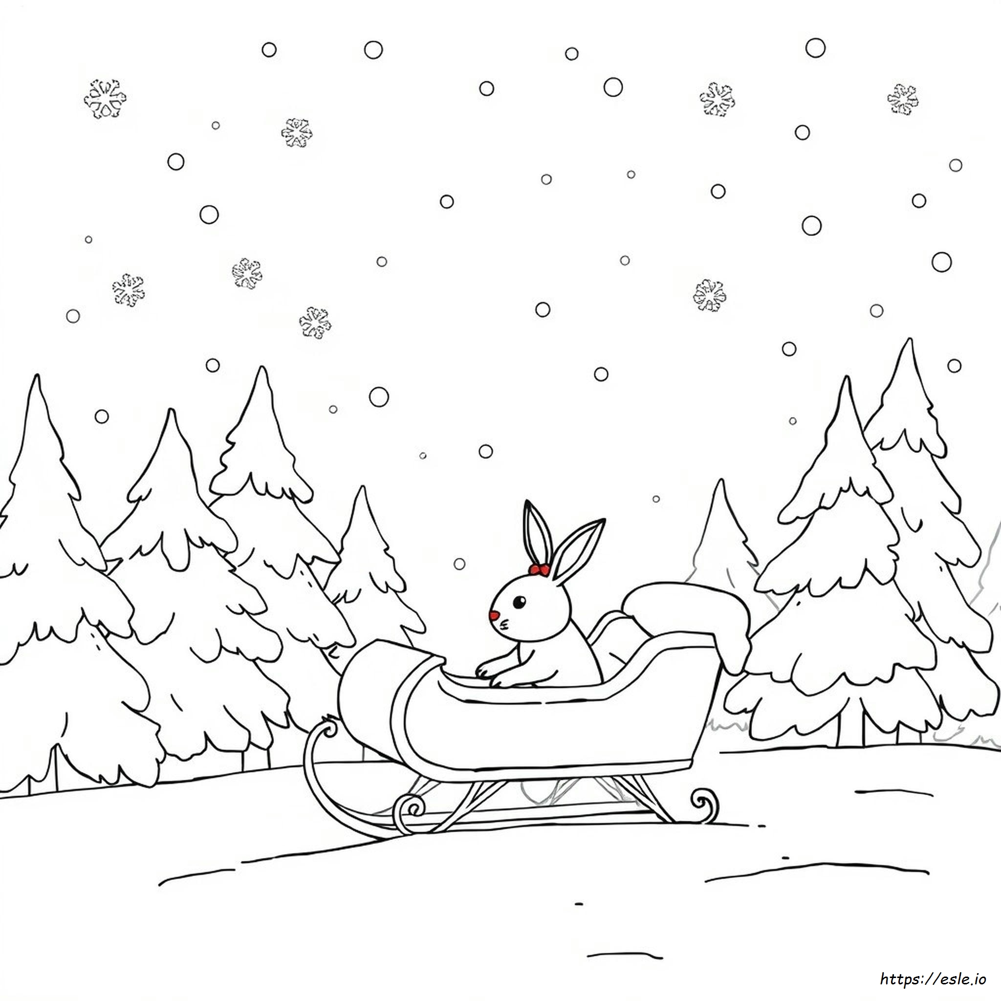 Inverno Da Sogno Da Colorare Per Adulti