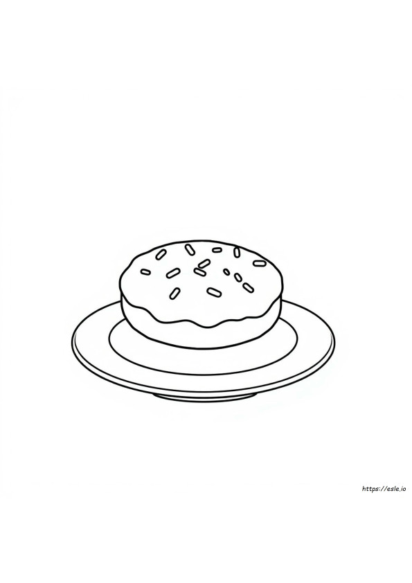 Coloriage Décorer Un Biscuit
