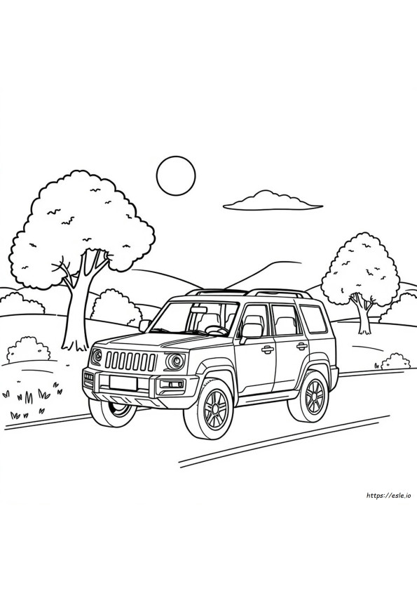 Suv Da Colorare