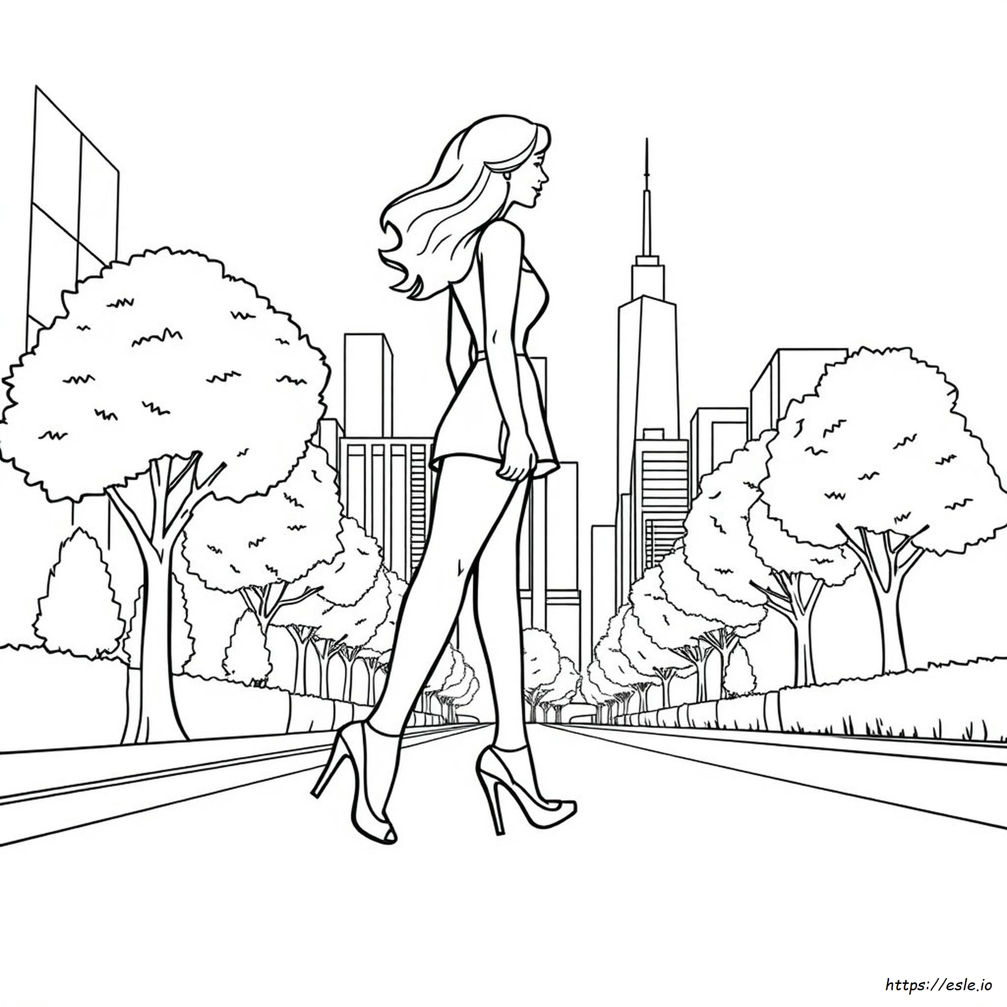 High Heel Coloring Pages To Print