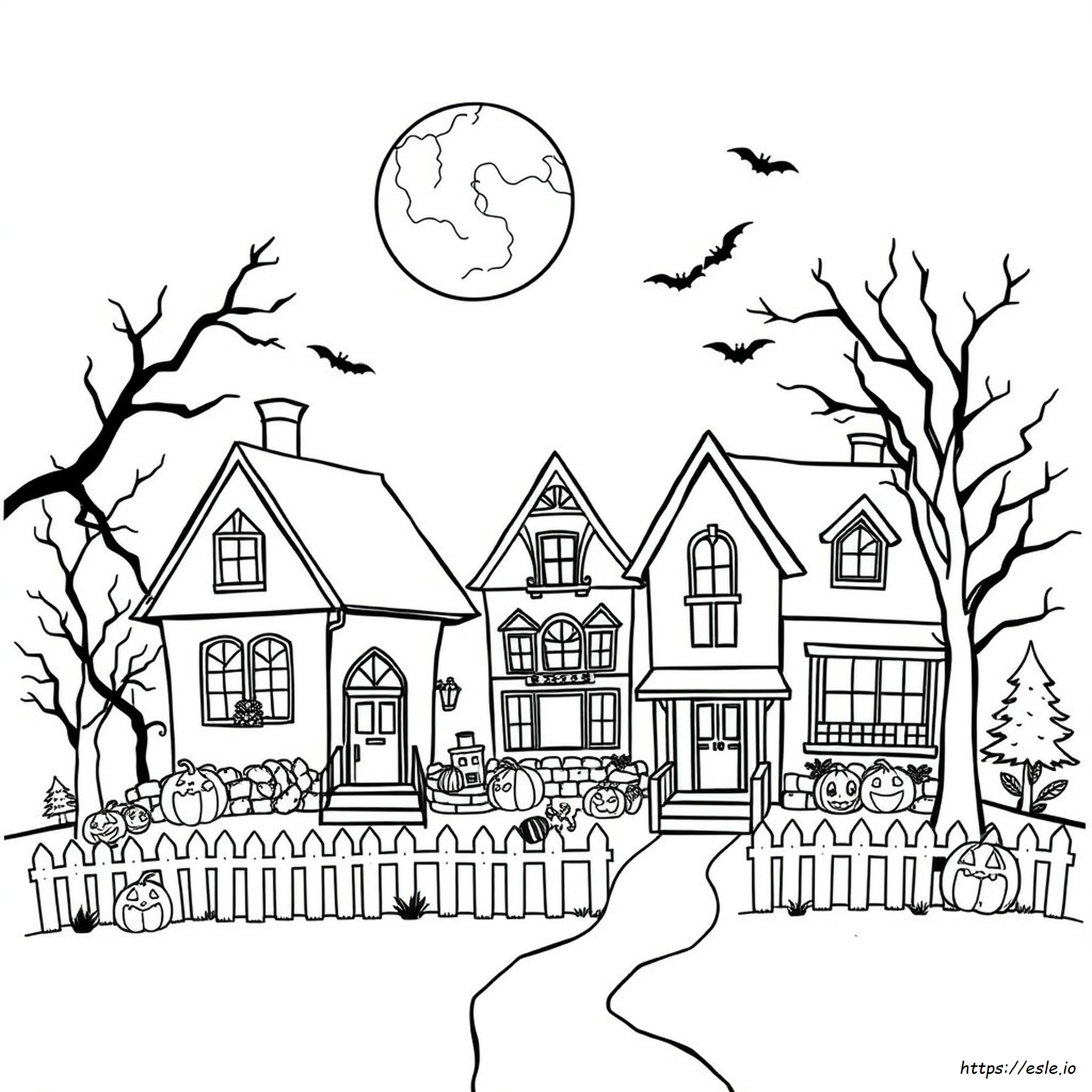 Coloriages Gratuits D'halloween À Imprimer Pour Enfants