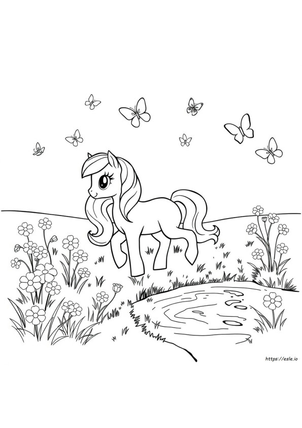Crea Le Tue Immagini Da Colorare My Little Pony