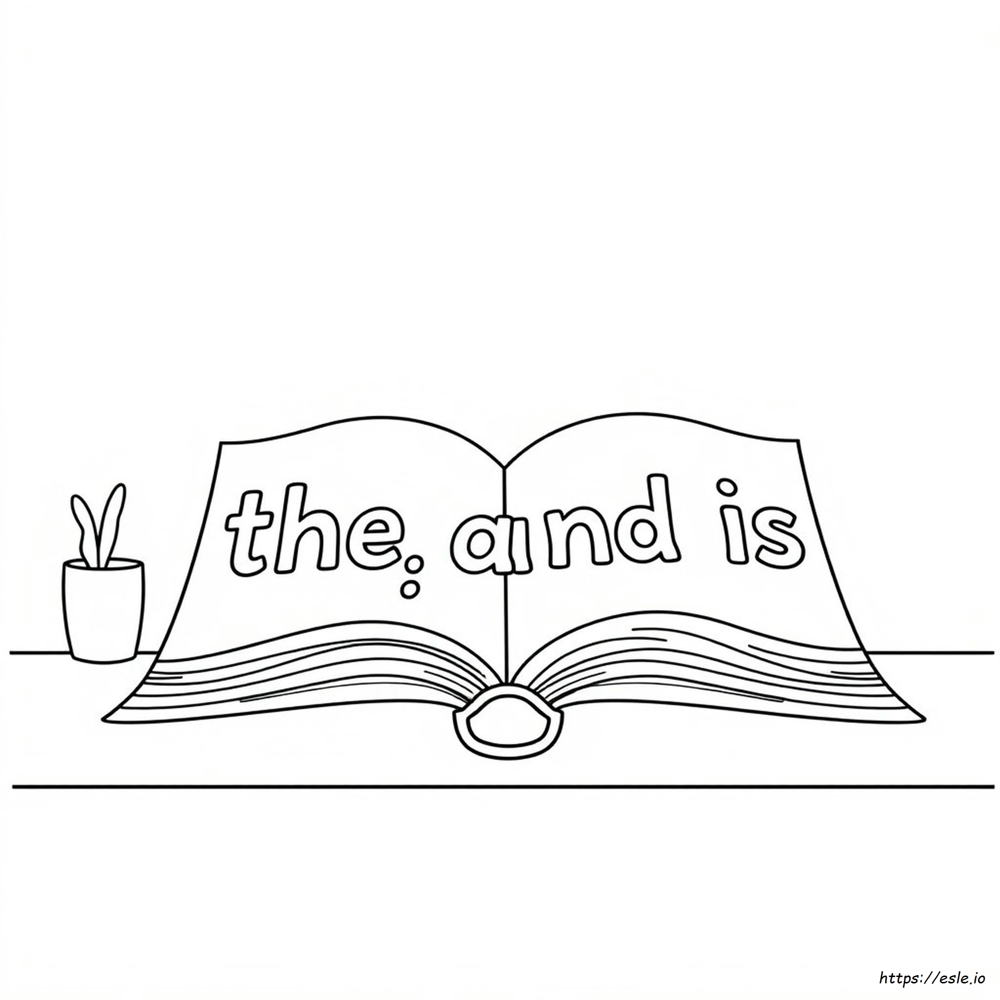 Sight Words Coloring Worksheets