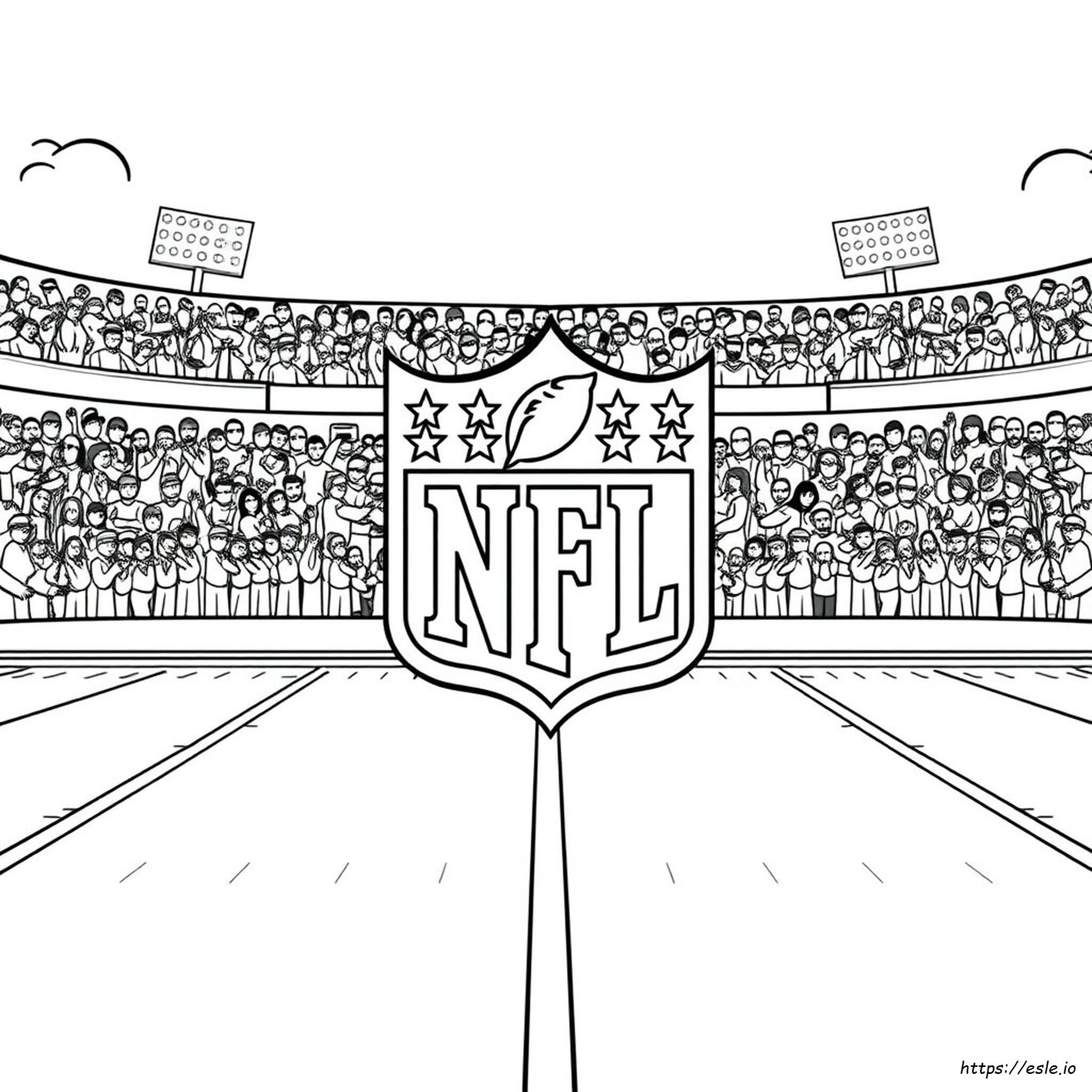 Nfl Logo Ausmalbilder