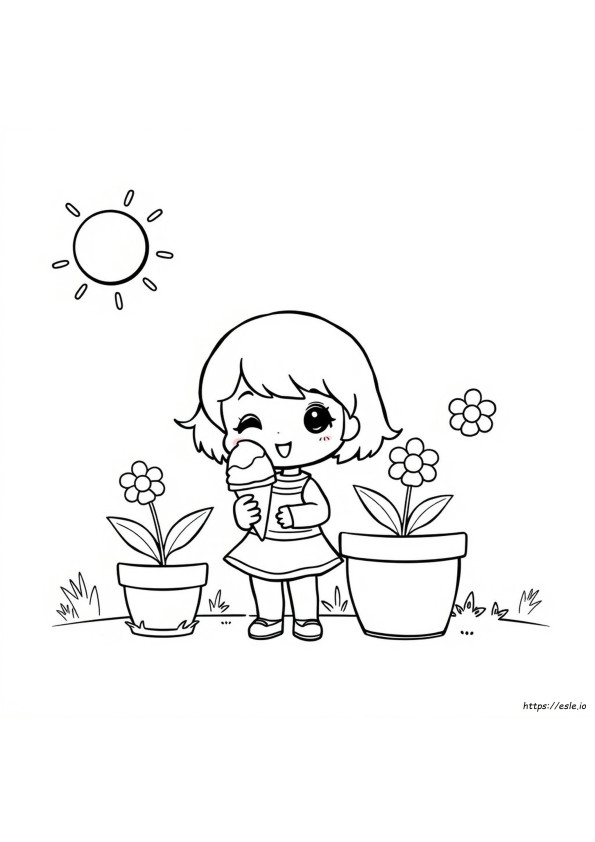 Kolay Chibi Boyama Sayfaları