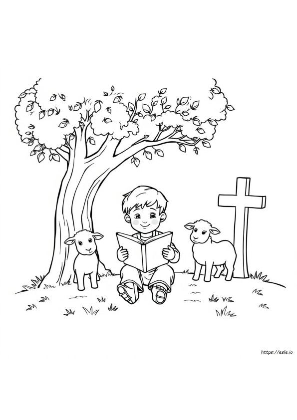 Bible Lesson Coloring Pages