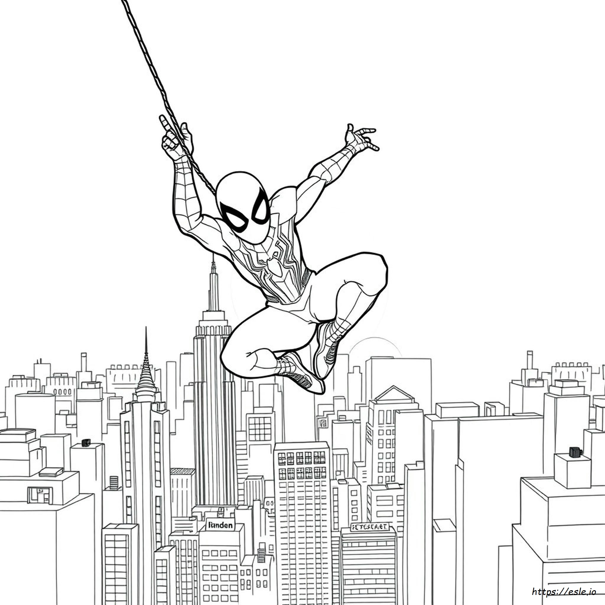 Spider Man Homecoming Kolorowanki