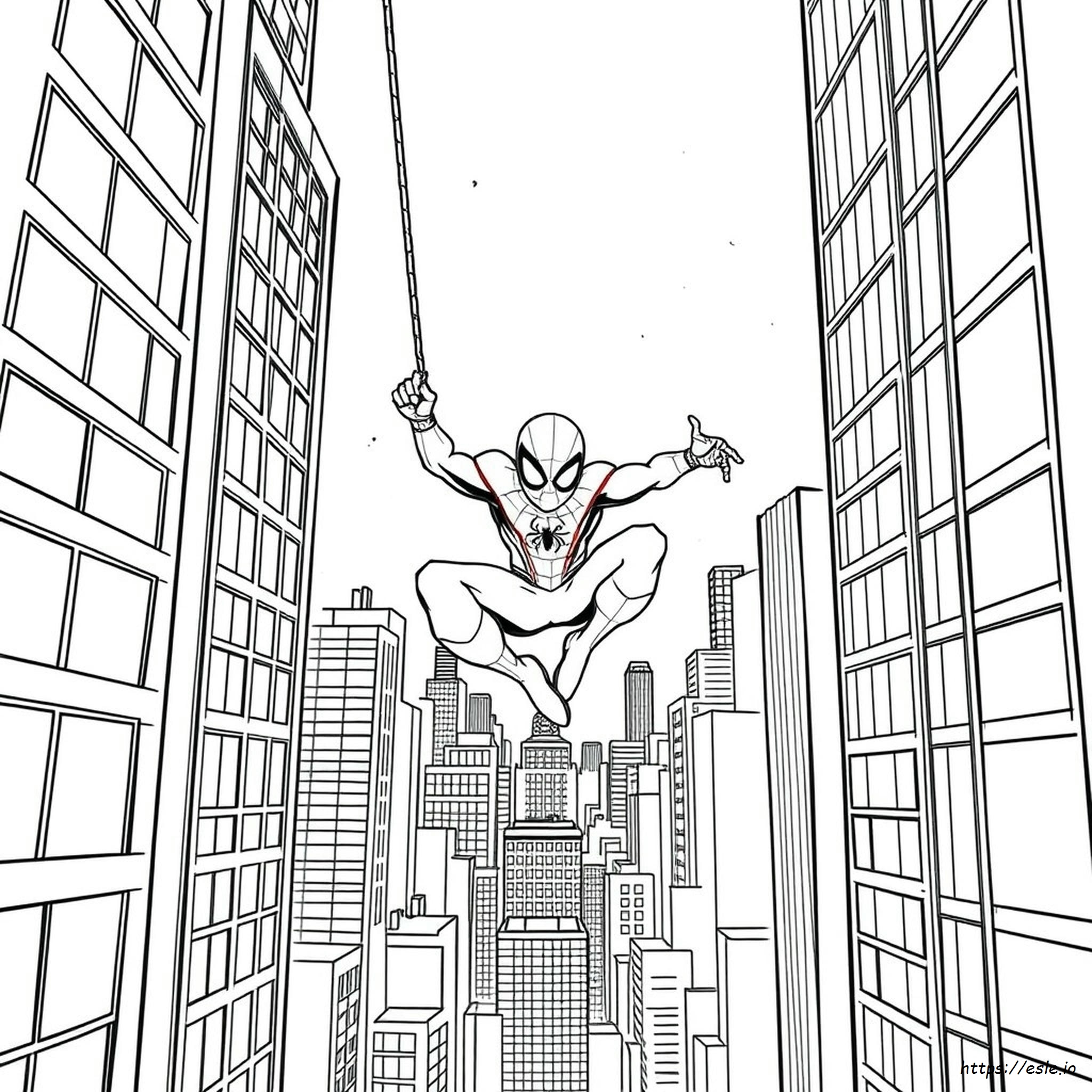 Gambar Mewarnai Marvel