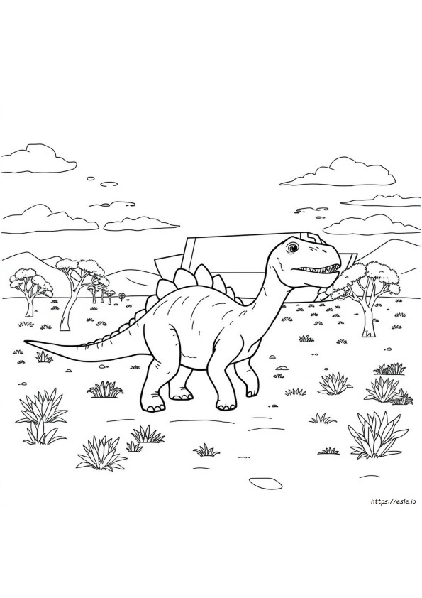 Ark Coloring Dinos