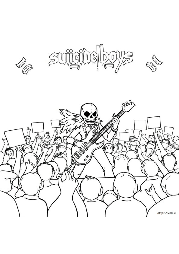 Suicideboys Coloring Pages