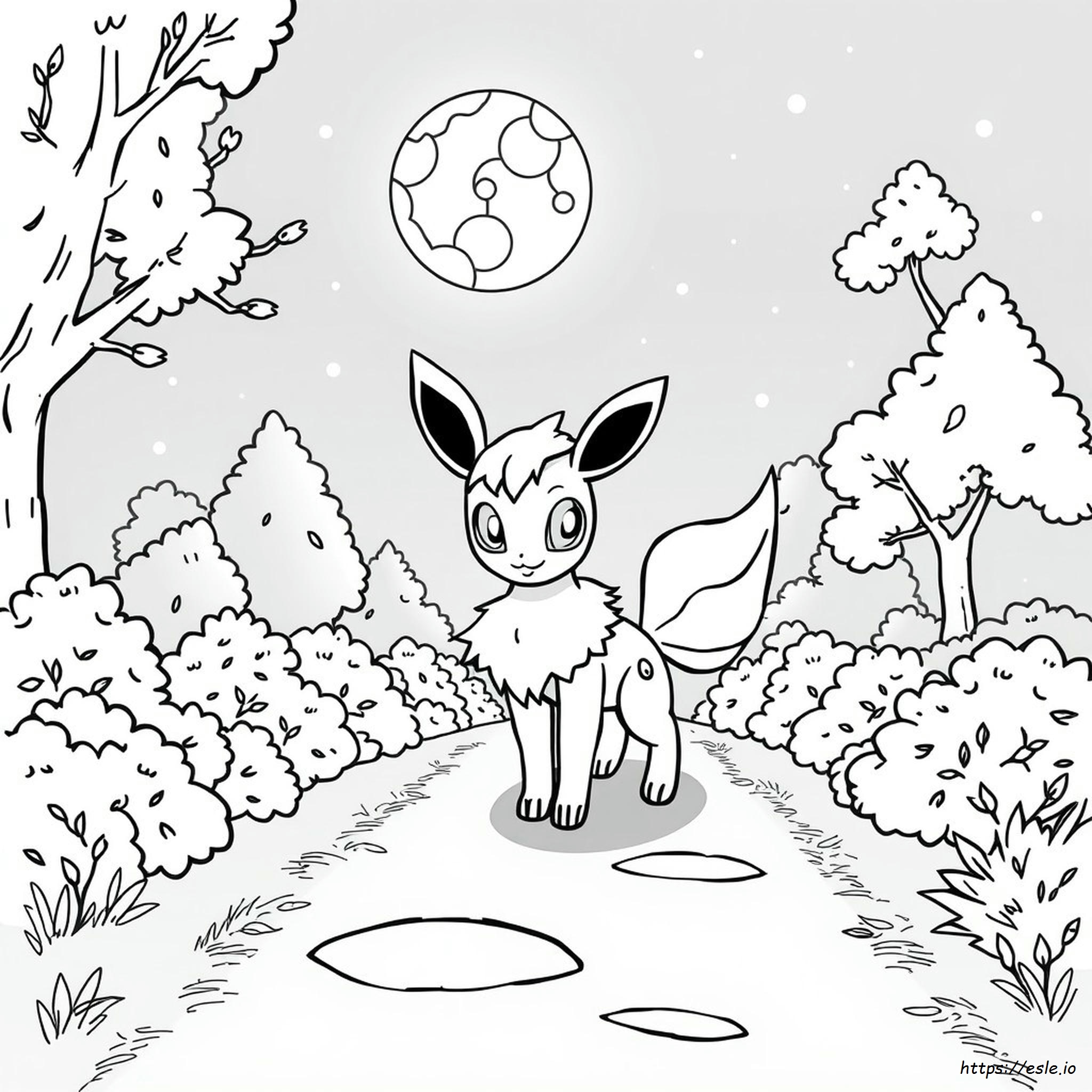 Umbreon Colouring Pages