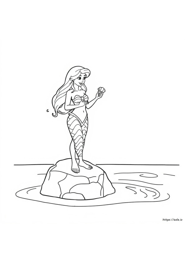 Sirena Coloring Pages