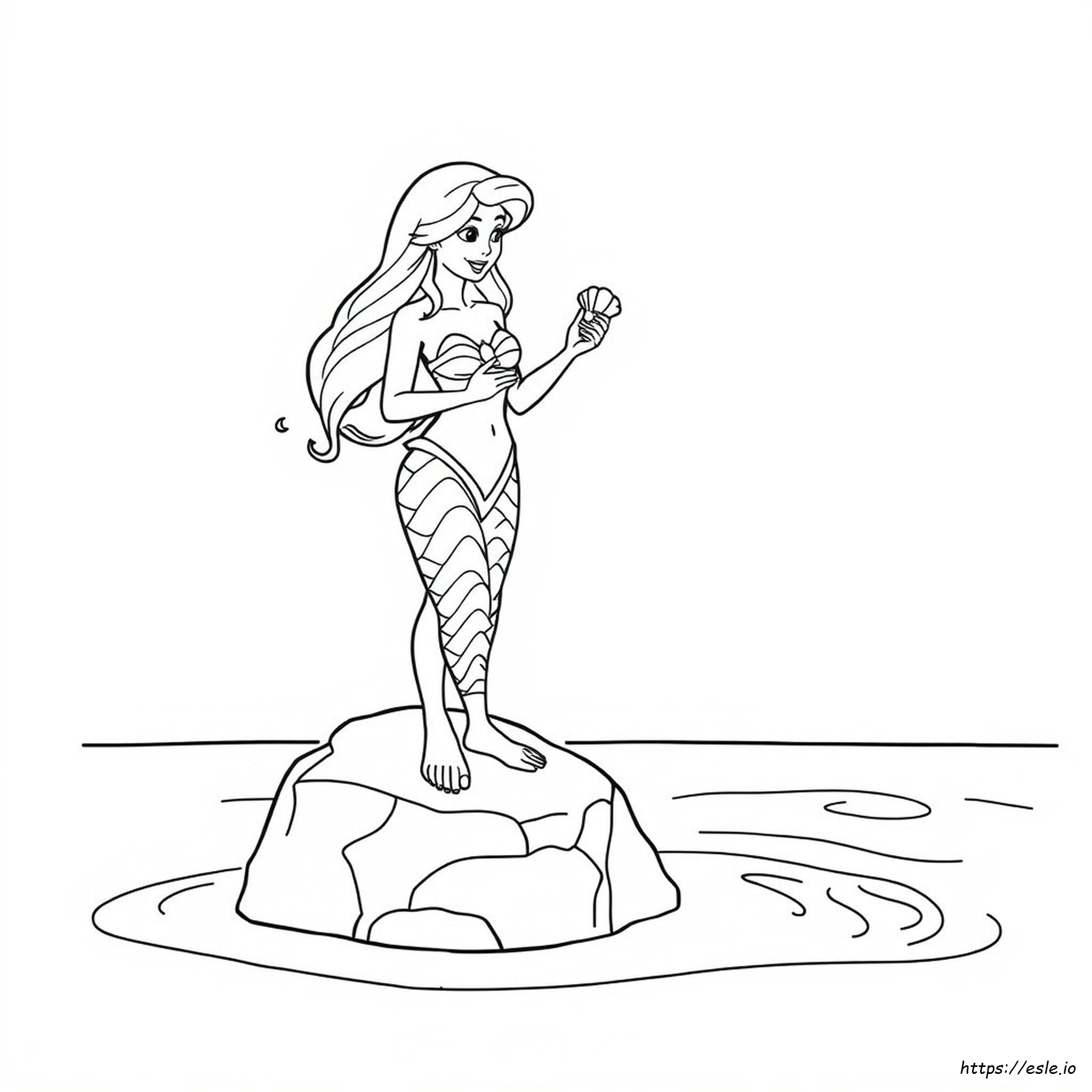 Sirena Coloring Pages