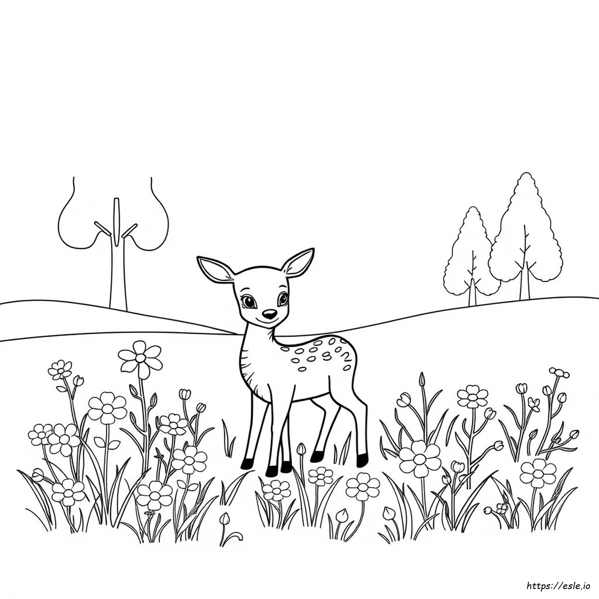 Cute Nature Coloring Pages