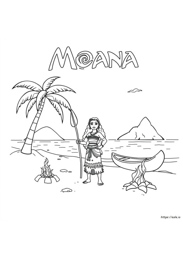 Coloriages Moana 2 À Imprimer