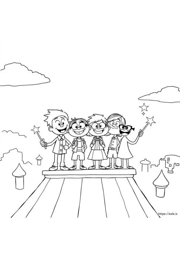 Fairly Oddparents Planșe De Colorat