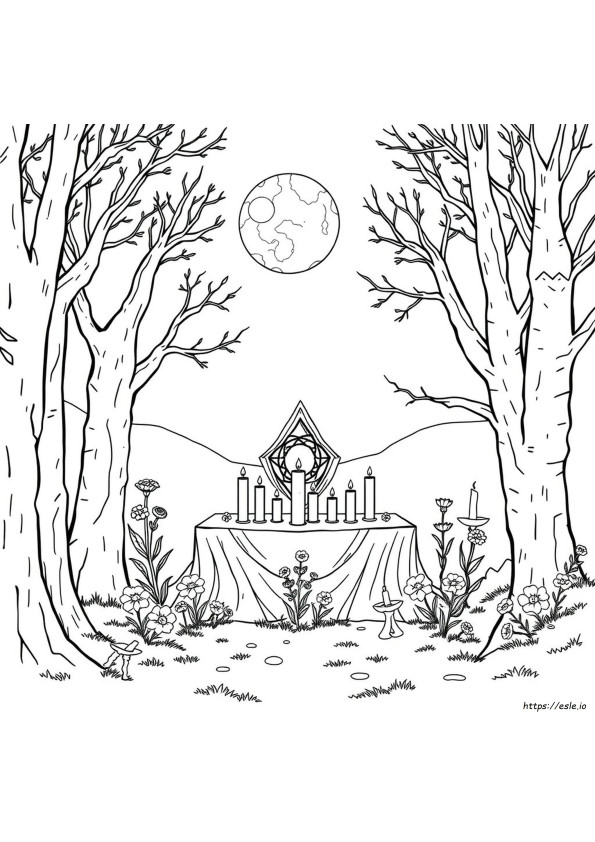 Pagan Coloring Books