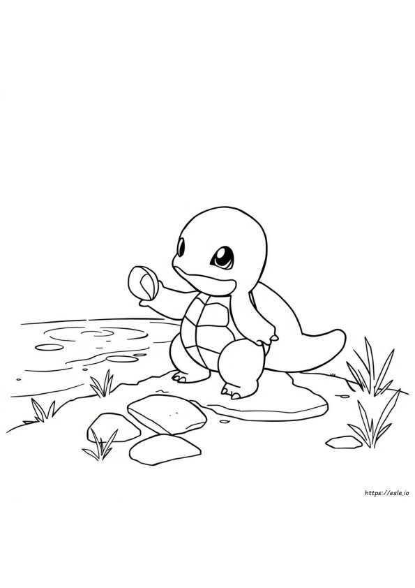 Squirtle Színező