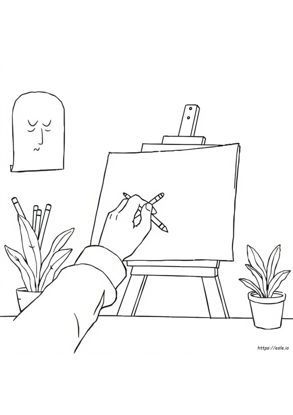 Sketch Colouring Pages