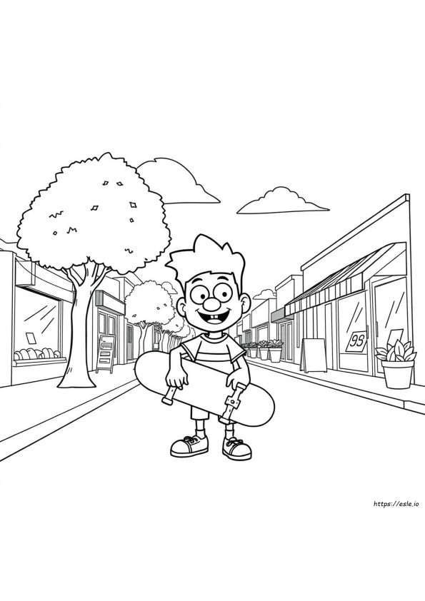 Stan Coloring Page